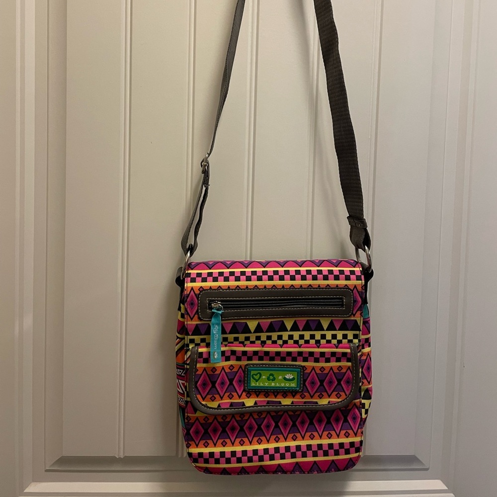 Lily Bloom crossbody in bright print